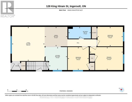 Main Floor - 128 King Hiram Street, Ingersoll (Ingersoll - North), ON 