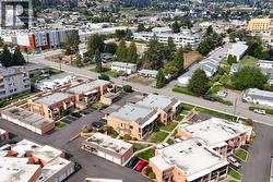 drone shot of complex - 