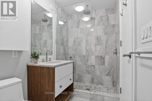Large Shhower with glass. - 406 - 201 Parkdale Avenue, Ottawa, ON 