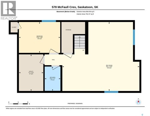 578 Mcfaull Crescent, Saskatoon, SK 