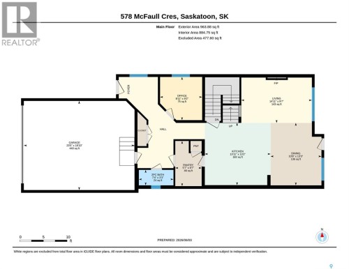 578 Mcfaull Crescent, Saskatoon, SK 