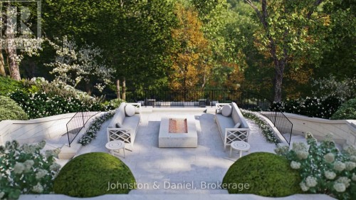 View of Fire Terrace - Rendering - 89 Ardwold Gate, Toronto, ON 