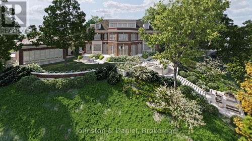 Overall Garden View from North - Rendering - 89 Ardwold Gate, Toronto, ON 