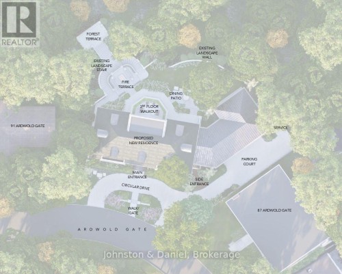 Aerial Overview - Rendering - 89 Ardwold Gate, Toronto, ON 