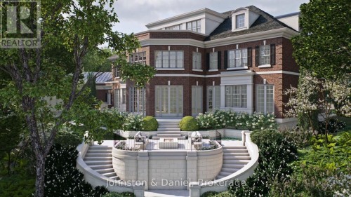 Garden View From West - Rendering - 89 Ardwold Gate, Toronto, ON 