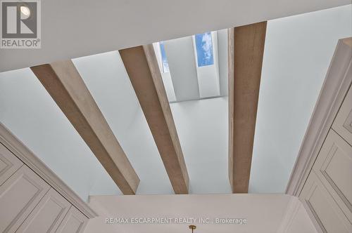 New decor. beams adding some life to the skylights - 112 Fairwood Place W, Burlington, ON 