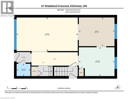 Floor plan - 37 Shadeland Crescent, Kitchener, ON 