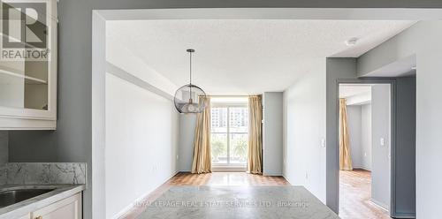 Walk out to Balcony from Living room - 509 - 17 Michael Power Place, Toronto, ON 