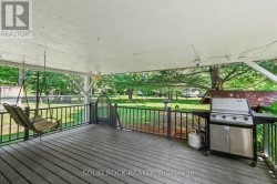 Covered deck with dog run - 