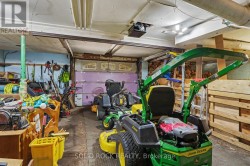 Basement double car garage with extra space. - 