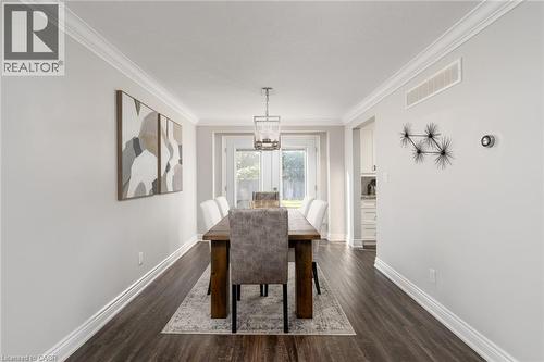 Dining area - 20 San Marino Crescent, Hamilton, ON 