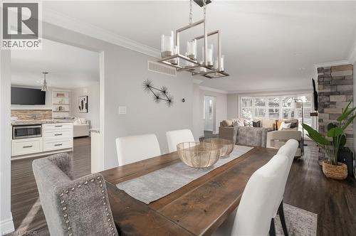Dining area - 20 San Marino Crescent, Hamilton, ON 