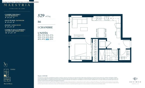 5210-1245 Rue De Bleury , Montréal (Ville-Marie), QC H3B 0C2 2