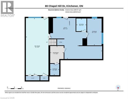 Floor plan - 80 Chapel Hill Drive, Kitchener, ON 