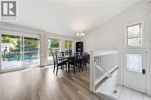 Currently used as a dining area, this large open concept addition can be configured in a number of ways! - 35 Perth Road, Kitchener, ON 