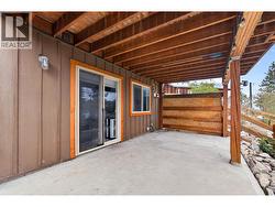 Leading out to the lower patio - 