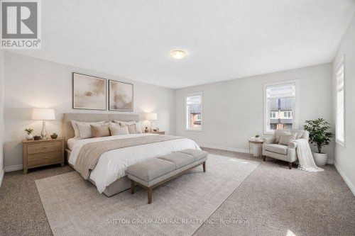 Primary Bedroom - Virtual Staging - 2237 Grainger Loop, Innisfil, ON 
