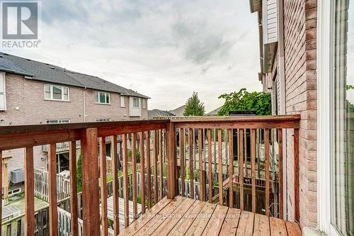 Balcony in living room - 7222 Deanlee Court, Mississauga, ON 