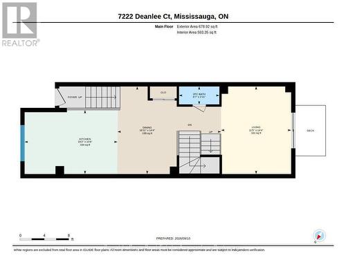 Main level - 7222 Deanlee Court, Mississauga, ON 