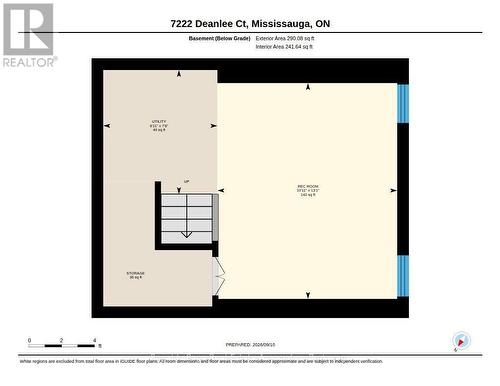 Sub-basement - 7222 Deanlee Court, Mississauga, ON 