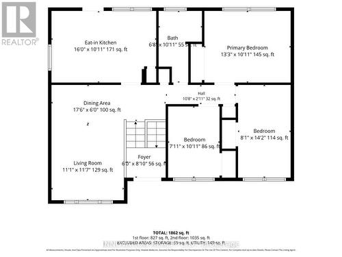 Floor Plans - Main Level - 2364 Jefferson Street, Ottawa, ON 