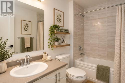 Clean and functional bath for you and your guests - 205 - 102 Grovewood Common, Oakville, ON 