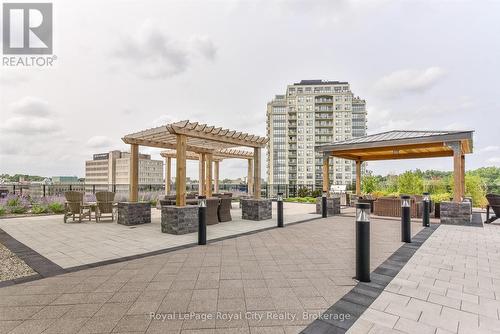 Expansive upper level outdoor terrace - 306 - 150 Wellington Street E, Guelph (Downtown), ON 