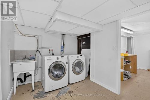 basement laundry room - 779 Halstead Street, Ottawa, ON 