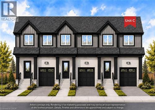 91 ROSEVIEW Avenue Unit# Unit C  Cambridge, ON N1R 4B1