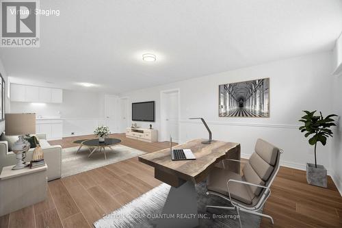 Lower level rec room - large for entertaining - 126 Angelene Street, Mississauga, ON 