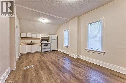 Unit 3: Kitchen and living room - 217 Lancaster Street E, Kitchener, ON 
