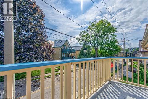 Unit 3: Balcony - 217 Lancaster Street E, Kitchener, ON 