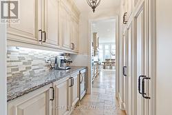 Butler's pantry with added storage - 