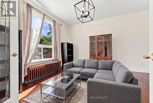 VIRTUALLY STAGE living room - 8 Trafalgar Street, St. Catharines (Downtown), ON 