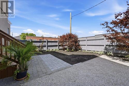 Two parking areas, patio & garden space. - 8 Trafalgar Street, St. Catharines (Downtown), ON 