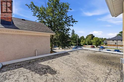 Primary Bedroom Rooftop Balcony (no railing) - 8 Trafalgar Street, St. Catharines (Downtown), ON 