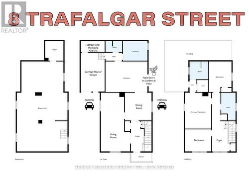BUILDING FLOORPLAN - 8 Trafalgar Street, St. Catharines (Downtown), ON 