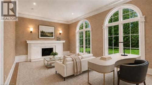 Virtually Staged, Study - 3320 Guelph Line, Burlington, ON 