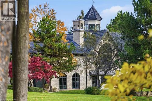 Back Elevation with Bell Tower - 3320 Guelph Line, Burlington, ON 