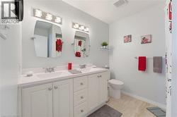 5PC Bathroom with double sinks, and tub/shower combo; recently updated - 