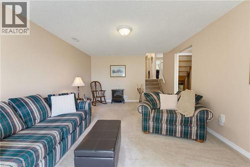 Large, Bright Rec Room perfect for family game night, or movie night - 42 Buchanan Crescent, Brantford, ON 