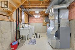 Unfinished Basement the houses the homes mechanics and laundry - 
