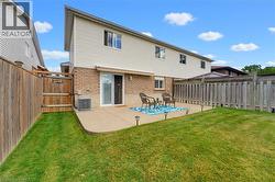 View of the patio and retractable awning - 