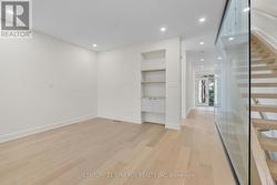 Living area with built ins - 
