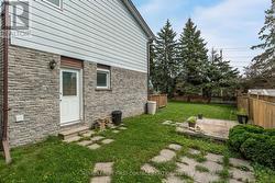 Separate entrance to the basement. - 
