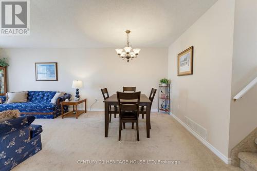 Dining Room from the Living Room - 42 Buchanan Crescent, Brantford, ON 