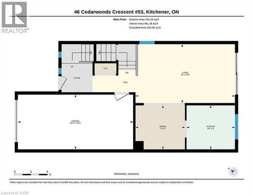 Floor plan - 46 Cedarwoods Crescent Unit# 53, Kitchener, ON - Other