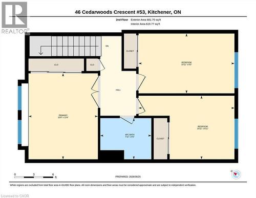 Floor plan - 46 Cedarwoods Crescent Unit# 53, Kitchener, ON - Other