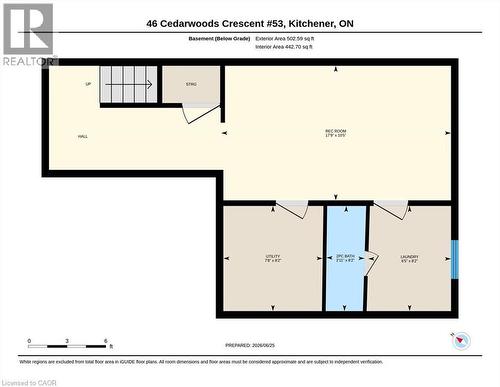Floor plan - 46 Cedarwoods Crescent Unit# 53, Kitchener, ON - Other