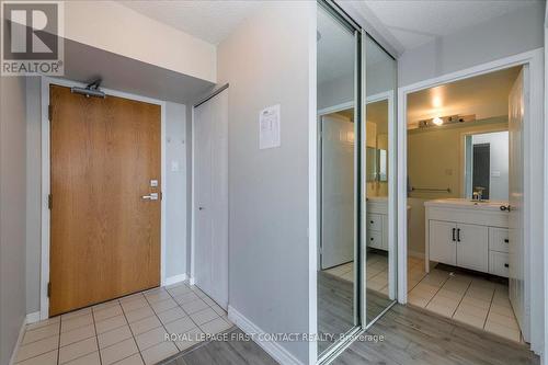709 - 65 Ellen Street, Barrie, ON - Indoor Photo Showing Kitchen With Double Sink